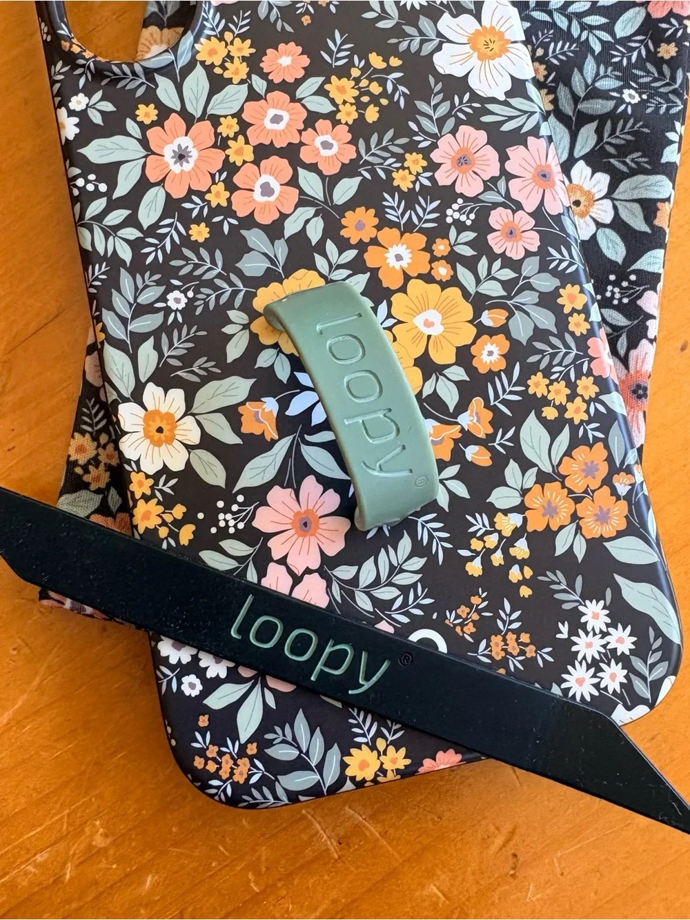 Loopy Vintage Blooms iPhone 16 Plus Case - Picture 2 of 3